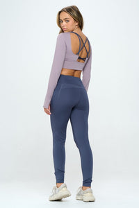 Two Toned Activewear Set