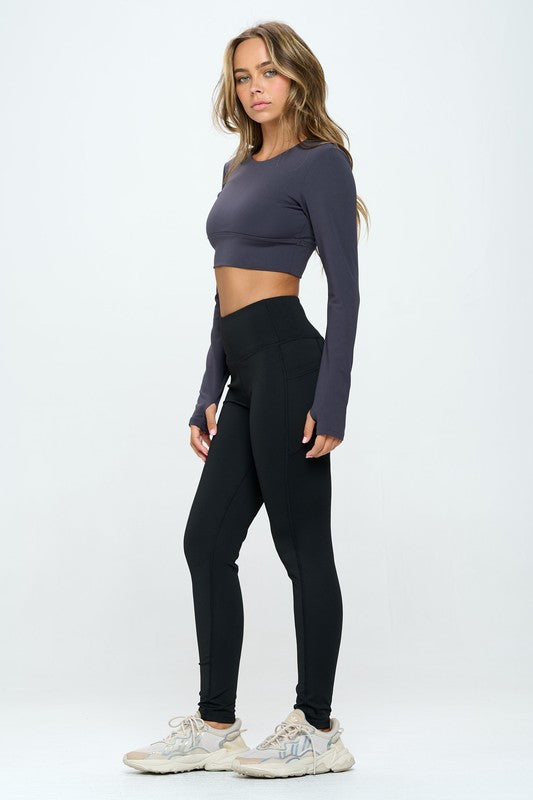 Two Toned Activewear Set