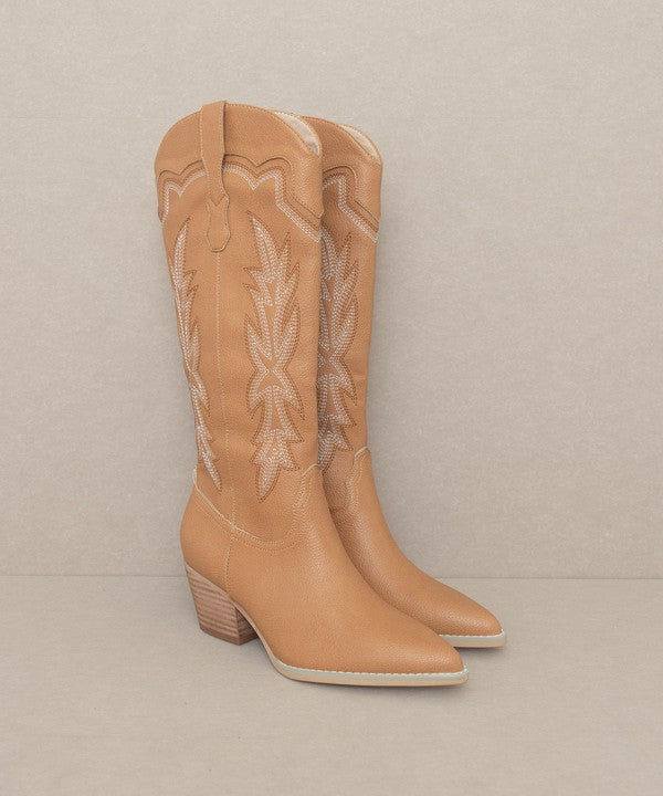 Ainsley Embroidered Cowboy Boots