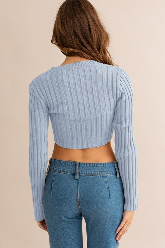 Keeping it Different Asymmetrical Sweater Top