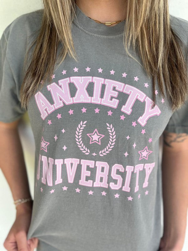 Anxiety University Graphic Tee