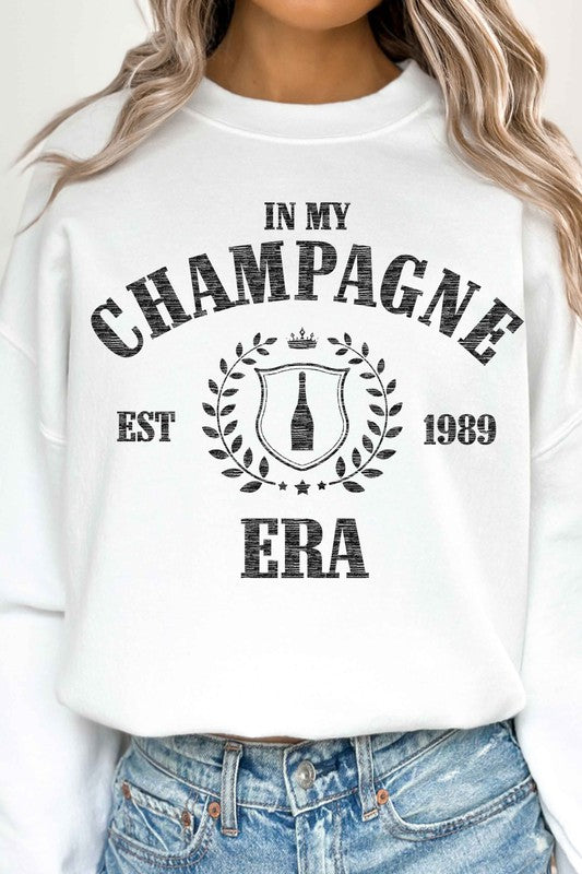 In My Champagne Era Oversized Sweatshirt