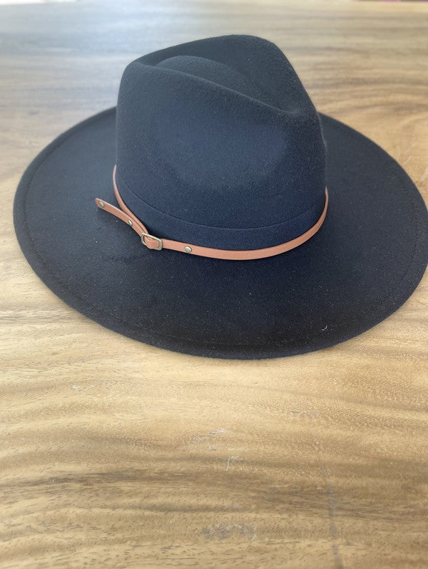 The Madison Wide Brimmed Fedora Hat