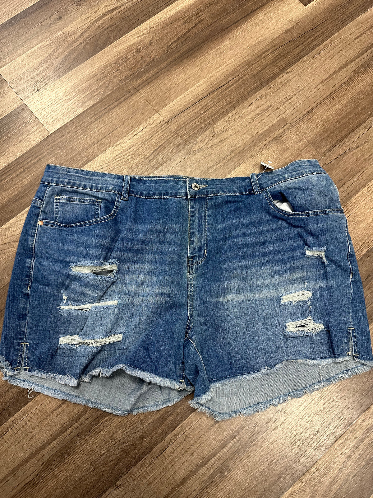 Plus Size Jean Shorts