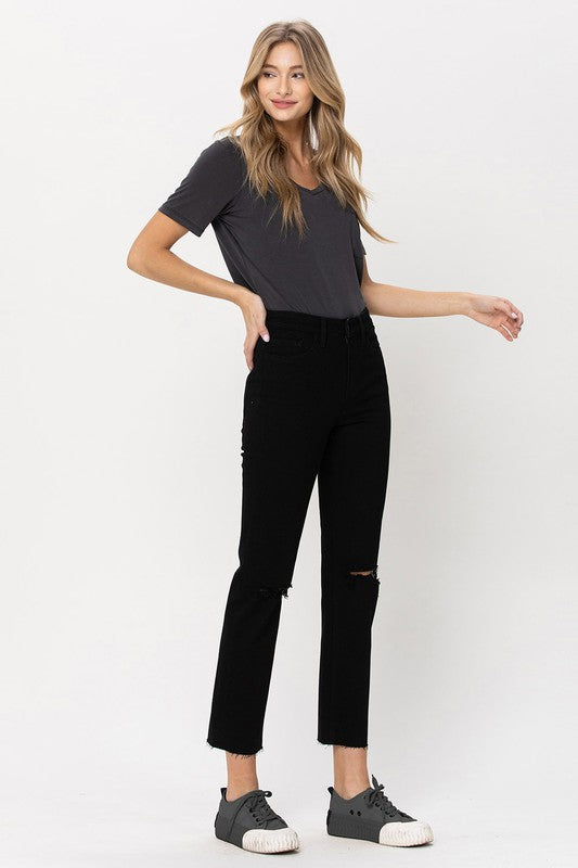 Everyday Essential High Rise Straight Jeans
