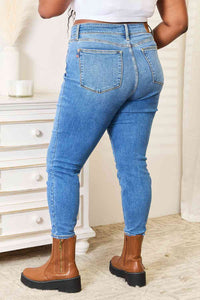 Mal Judy Blue Full Size High Waist Skinny Jeans