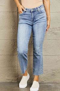 Your Cute Jeans Mid Rise Cropped Slim Jeans
