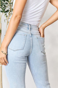 Perfect Fit High Waist Straight Jeans